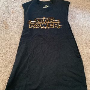 Star Power Sleeveless Workout Top